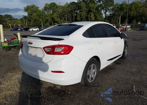 2017 Chevrolet Cruze Ls Auto из США, поврежденный, VIN 1G1BC5SM8H7113140